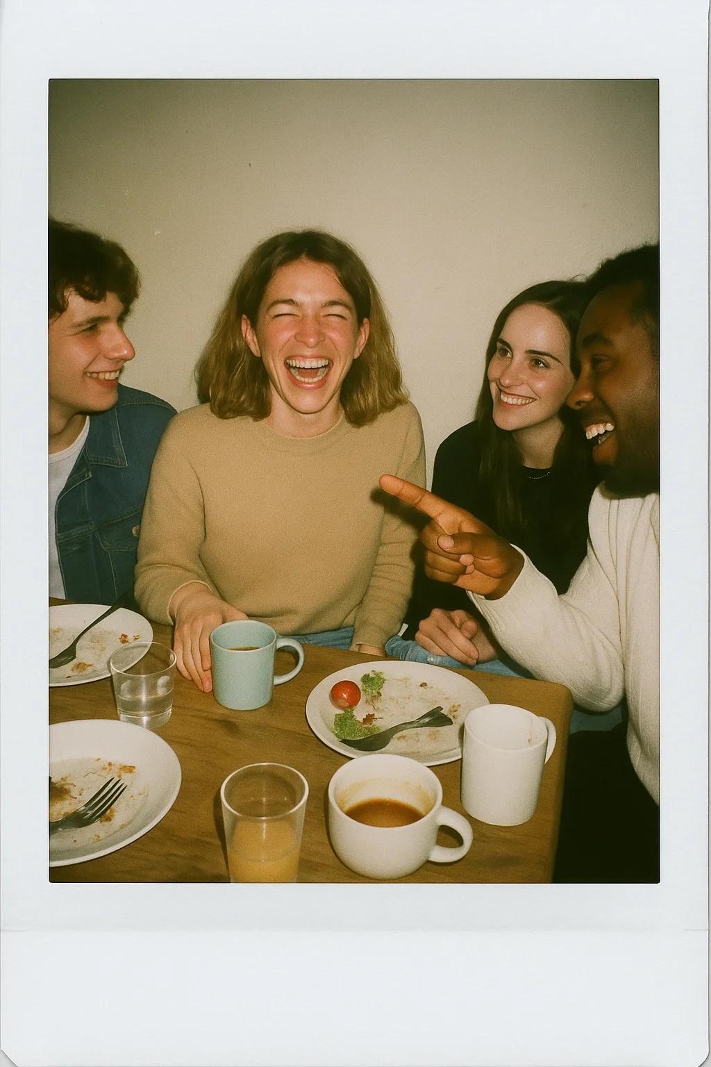 Friends having fun